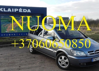 Peržiūrėti skelbimą - Opel Zafira A nuoma Šilutė, Klaipėda